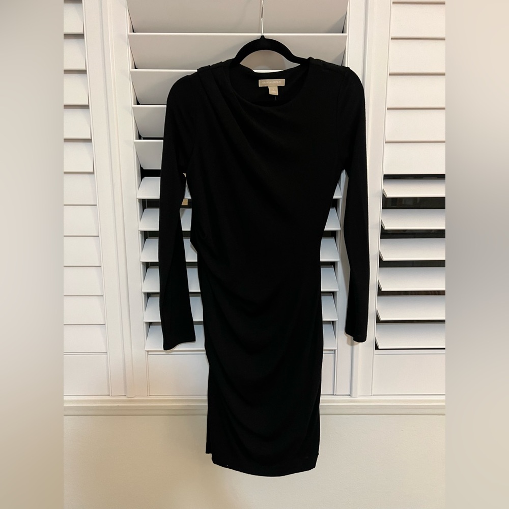 Banana Republic Knit Black Dress